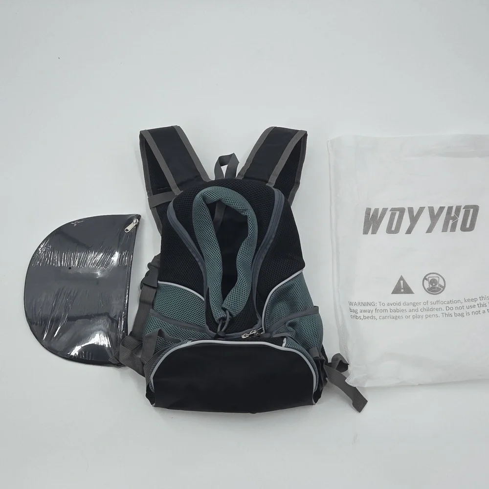Pet Carrier Backpack with Mesh Window